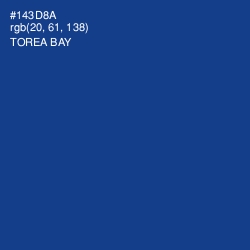 #143D8A - Torea Bay Color Image